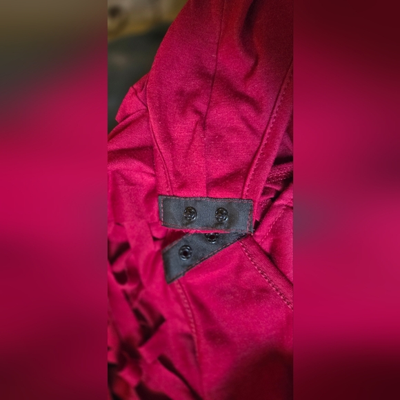 Burgundy lattice bodysuit NWT szXL - Picture 7 of 7